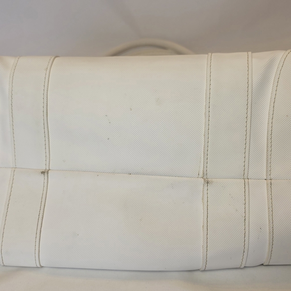 Lacoste Women's Cream Tote Bag - Picture 11 of 15